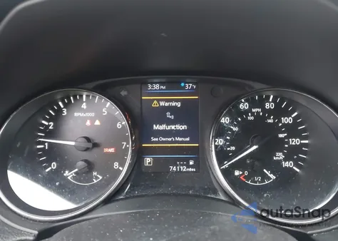 2019 Nissan Rogue Sv из США, поврежденный, VIN KNMAT2MT4KP540893